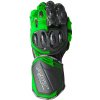Kožené rukavice RST Pro Series GP D3O černé/zelené vel. 10
