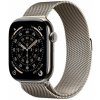 Apple Watch Series 11 GPS + Cellular 46mm Natural Titanium Case with Natural Milanese Loop - M/L