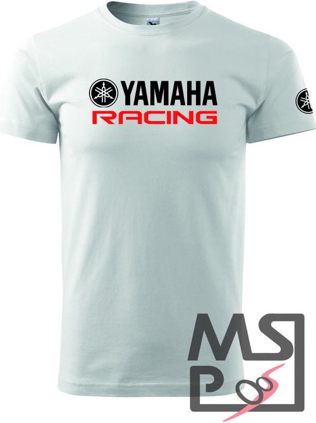 Pánske tričko s moto motívom Yamaha Racing