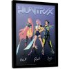 Rámovaný Obraz - K-Pop Demon Hunters - Huntrix Signatures, 34.3 x 44.5 cm