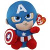 postavička Ty Beanie Babies Marvel Captain America 15 cm