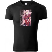 Darling in the Franxx tričko Zero Two Pilot Suit čierne