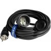 Hilark cable tech Hilark pČervenálžovací kábel (vonkajší) H07RN-F 3g1,5 mm (3x1,5 mm) samec a samica Shuko 25311-s (25 metrov, čierny)