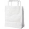 Wimex Papierová taška biela 18x8x22 cm (50 ks)