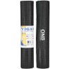 Čierna penová podložka na jogu ONE FITNESS - dĺžka 173 cm, šírka 61 cm, výška 0,6 cm