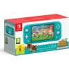 Nintendo Switch Lite – Tyrkysová + Animal Crossing: New Horizons