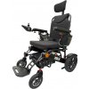 Zoela 9005AR Elektrický skládací vozík s automatickým polohováním zádové opěrky Černý rám: Černé polstrování