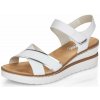 Dámske sandále RIEKER V38G9-80 biela S6 42