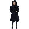 dámsky kabát POIZEN INDUSTRIES - HILDA - BLACK - J-HILDA-B XL