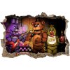 Samolepka na stenu FNAF 50x70 cm