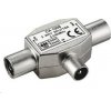 Kombinátor TV antén PremiumCord - konektor IEC 75 Ohm 1xM-2xF