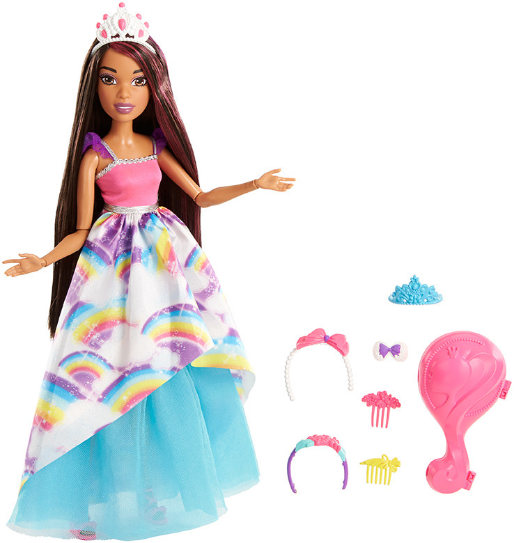 Barbie Vysoká princezná s dlhými vlasmi Brunetka od 34 € - Heureka.sk