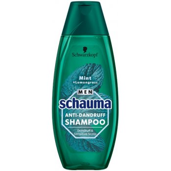 Schauma Men šampón proti lupinám Mäta a citrónová tráva 400 ml od 2,9 € -  Heureka.sk