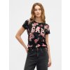 GAP tričko s kvetinovým vzorom čierna | ružová L GAP 1200147769085
