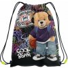 Vrecko na prezuvky s potlačou JUNIOR S8 Cool Bear - medveď