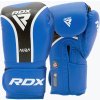 Boxerské rukavice RDX Boxing Aura Plus T-17 blue (14 oz)