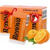 RENOVA Papierové vreckovky oranžové 3-vrstvové, 6 x 9 ks