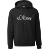 Mikina s kapucňou s.Oliver, RL SWEATSHIRT NOOS čierna,biela S