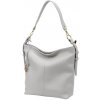 Kožená kabelka Gregorio sivá KZ51430