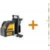 DeWALT DW088KPOL - Krížový laser s rozpernou tyčou