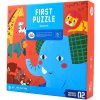 Jar Melo Puzzle Zvieratká vo voľnej prírode 6ks