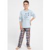 TARO Chlapčenské pyžamo Parker3085 zz31-sv.modrá 122