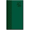 Mini diár A6 VENETIA zelený 2026