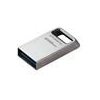 Kingston USB flash disk, USB 3.0, 256GB, DataTraveler Micro G2, strieborný, DTMC3G2/256GB, USB A