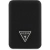 Guess PU Grained Triangle Logo MagSafe Powerbanka 5000mAh Black