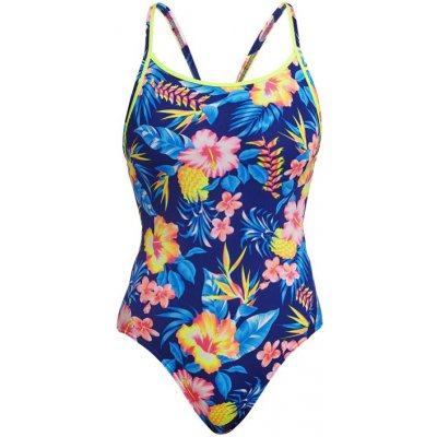 Funkita In Bloom Diamond Back One Piece