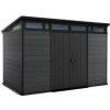 Zahradní domek Keter Cortina 2.0 11x7 grafitový, s podlahou