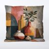 Takoy Obliečka na vankúš 45x45 nepremokavý polyester zlaté vázy 1-HT-00337 | 45 x 45 cm