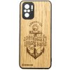 Drevený kryt Xiaomi Redmi Note 10 Námorník Dub