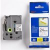 páska BROTHER TZS151 čierne písmo, transparentná páska extra lepivá ADHESIVE Tape (24mm) (TZES151)