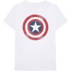 Marvel tričko Captain America Distressed Shield one_size
