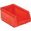 Plastový box 16,5 x 20,7 x 34,5 cm, červený - Manutan Expert