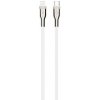 Dlouhý nabíjecí a datový opletený kabel FIXED s konektory USB-C/Lightning a podporou PD, 2 m, MFI, b FIXDB-CL2-WH