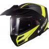 LS2 Helmets LS2 FF324 METRO EVO RAPID Matt Black Gloss Yellow, FOG FIGHTER (PINLOCK) - XS