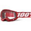 ACCURI 2 ENDURO MTB Goggle - Neon/Red - Clear Lens