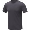 Pánske tričko cool fit s krátkym rukávom Kratos - Búrková šedá, 2XL