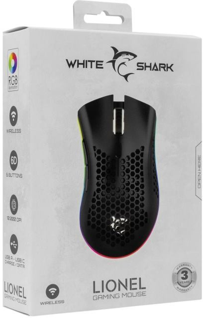 White Shark Lionel Black WGM-5012