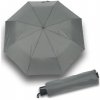 DOPPLER Mini Fiber Uni - dámský šedý skládací deštník šedá 7264633105
