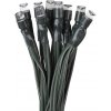 Platinium Vianočné LED osvetlenie 200 diód, cencúle biele