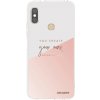 Picasee silikonový průhledný obal pro Xiaomi Redmi Note 5 Global - You create your own opportunities