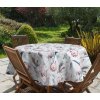 Eurofirany záhradný vodeodolný obrus Garden kvety (FI) 150cm