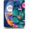 Picasee ULTIMATE CASE pro Motorola Edge 50 Neo - Pink Monstera