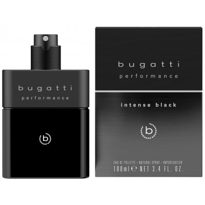 Bugatti Performance Intense Black toaletná voda pánska 100 ml