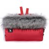 COTTONMOOSE Rukávnik na kočík Red
