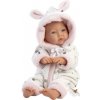 Llorens 63313 LITTLE BABY - realistická bábika bábätko s mäkkým látkovým telom - 32 cm