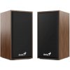 Drevené reproduktory Genius SP-HF180, hnedé